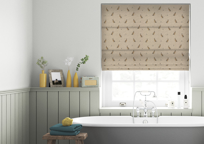 Hartley, Natural - Roman Blind - Image 3